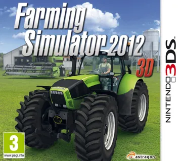 Farming Simulator 2012 3D (Europe)(En,Fr,Ge) box cover front